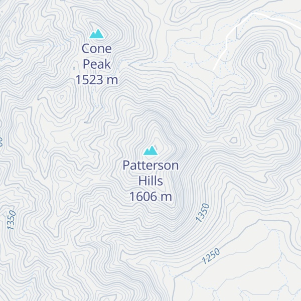 Map of Patterson Hills