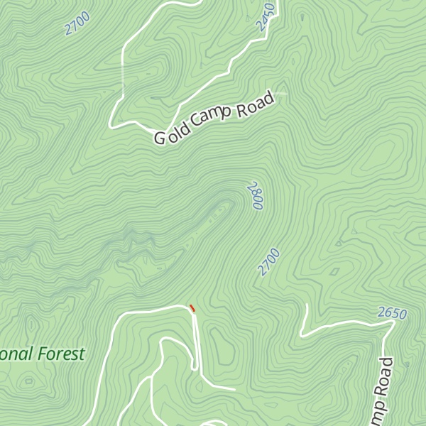 Map of Saint Peters Dome