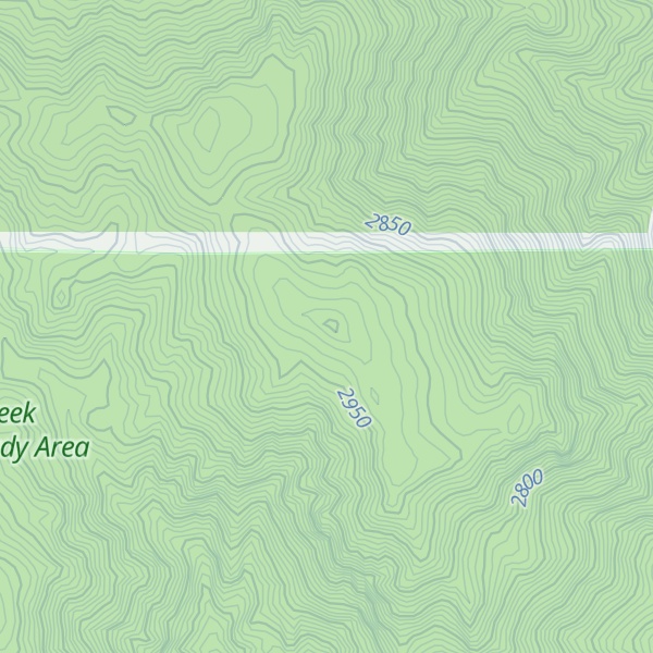 Map of Blue Mountain