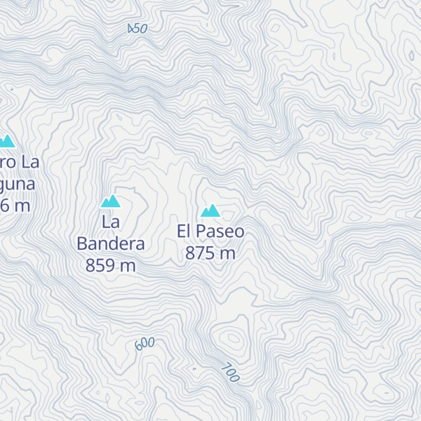 Map of El Paseo