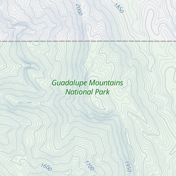 Map of Cutoff Mountain