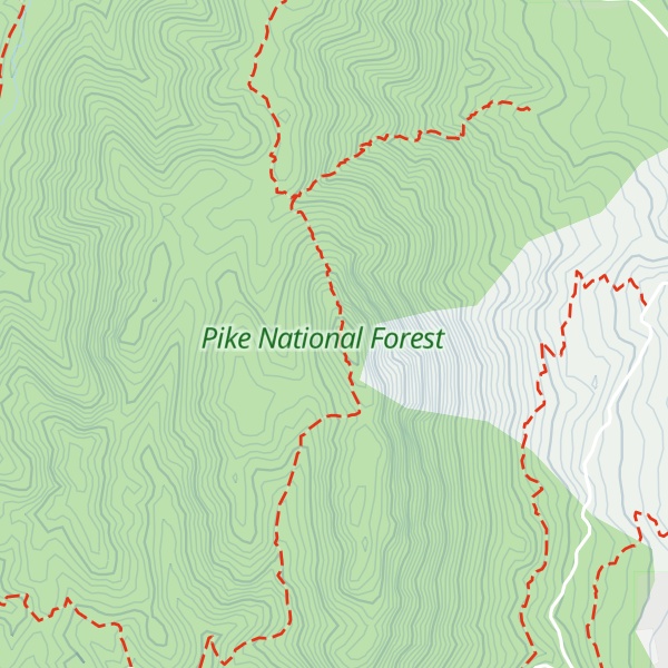 Map of Mount Herman