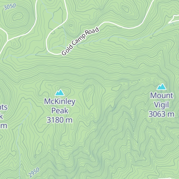 Map of San Luis Peak