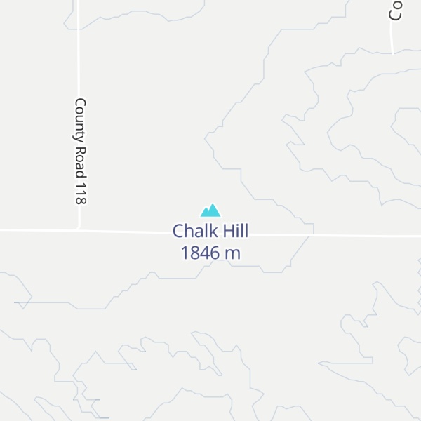 Map of Chalk Hill