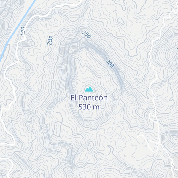 Map of El Panteón