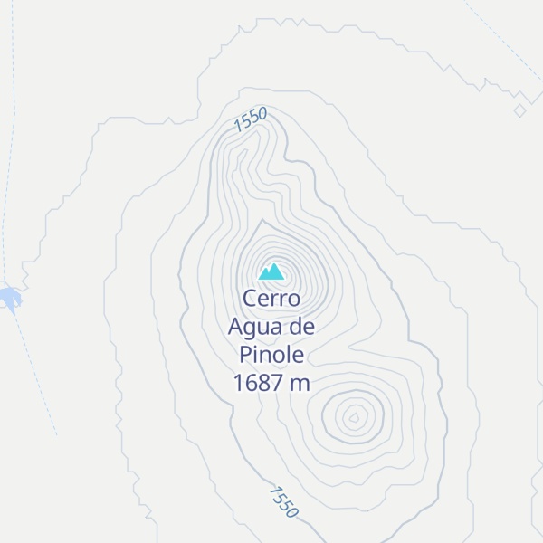 Map of Cerro Agua de Pinole