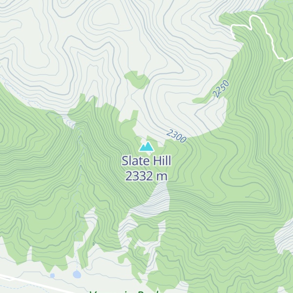Map of Slate Hill