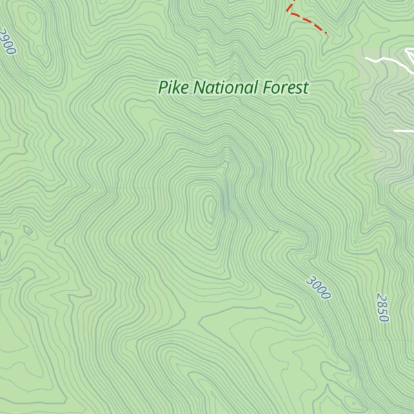 Map of Cameron Cone