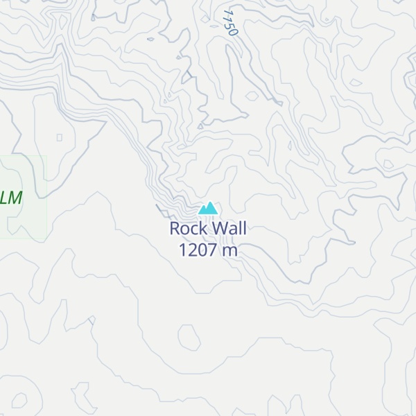 Map of Rock Wall