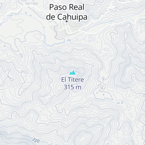 Map of El Títere