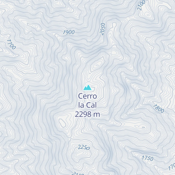 Map of Cerro la Cal