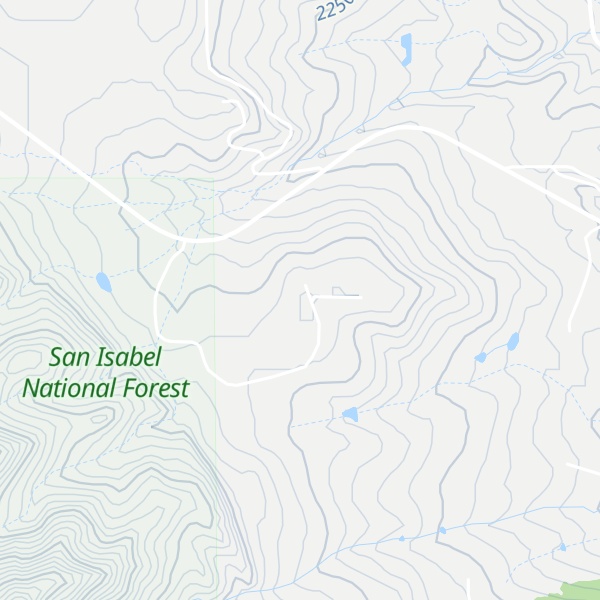 Map of Huckleberry Hills