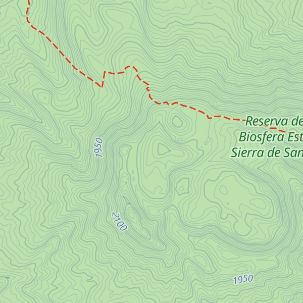 Map of Volcán San Juan