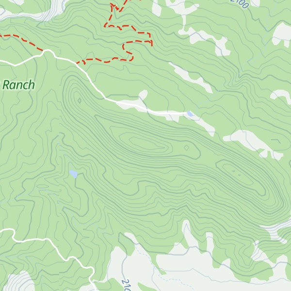 Map of Antelope Mesa