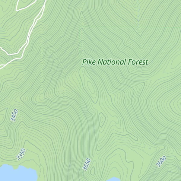 Map of Almagre Mountain