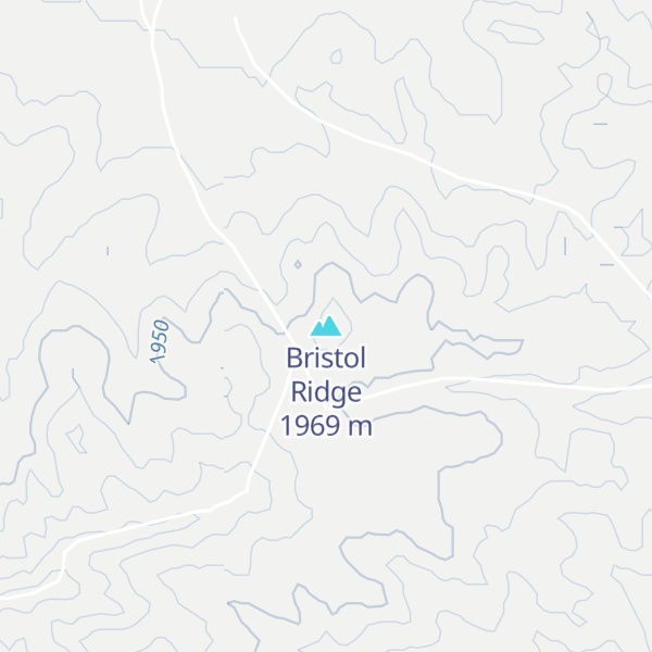 Map of Bristol Ridge
