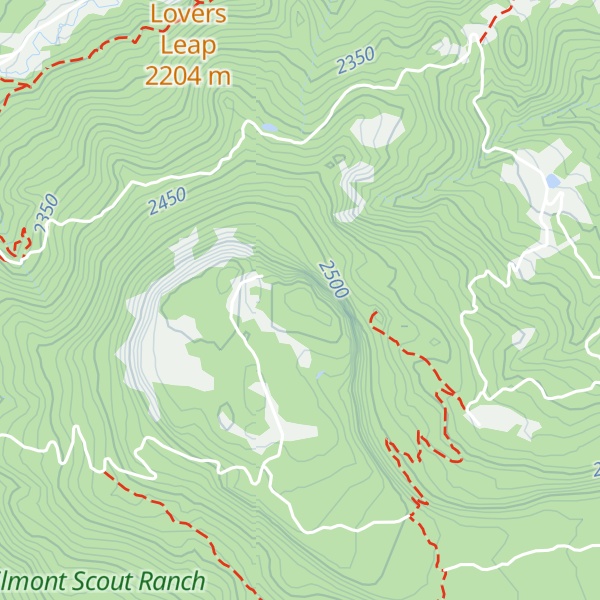 Map of Urraca Mesa