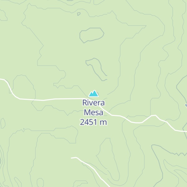 Map of Rivera Mesa