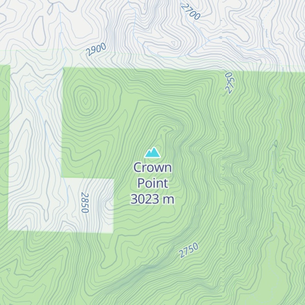 Map of Crown Point