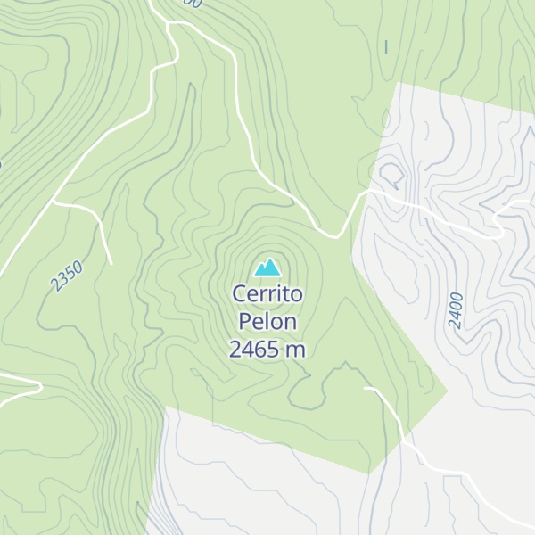 Map of Cerrito Pelon