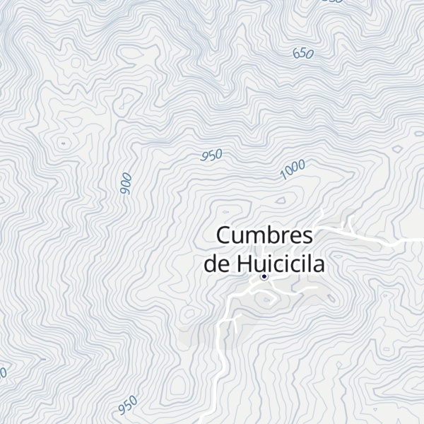 Map of Cerro La Cumbre