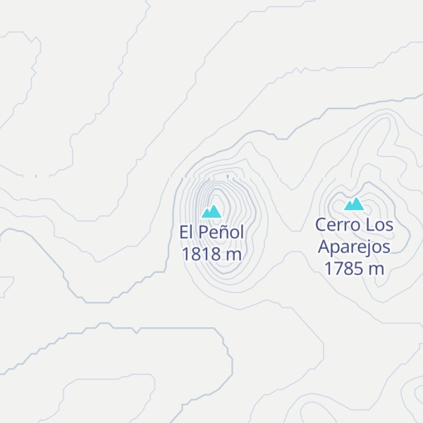 Map of El Peñol