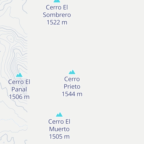 Map of Cerro Prieto