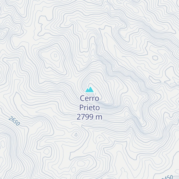 Map of Cerro Prieto