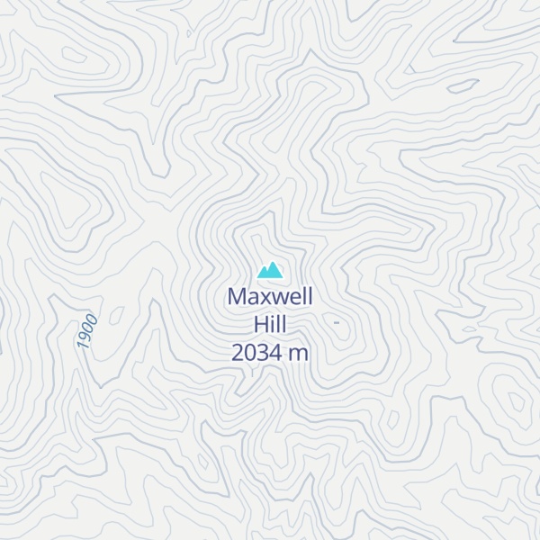 Map of Maxwell Hill