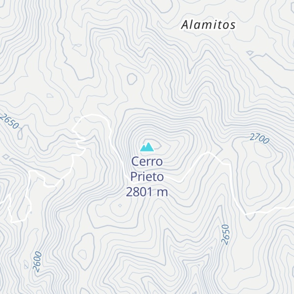 Map of Cerro Prieto