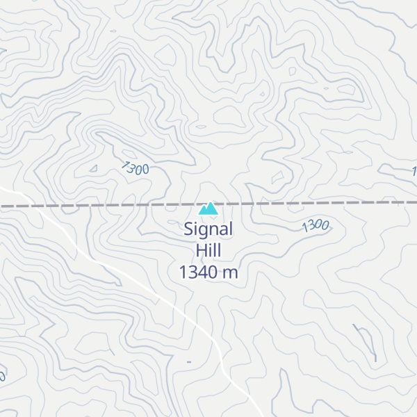 Map of Signal Hill