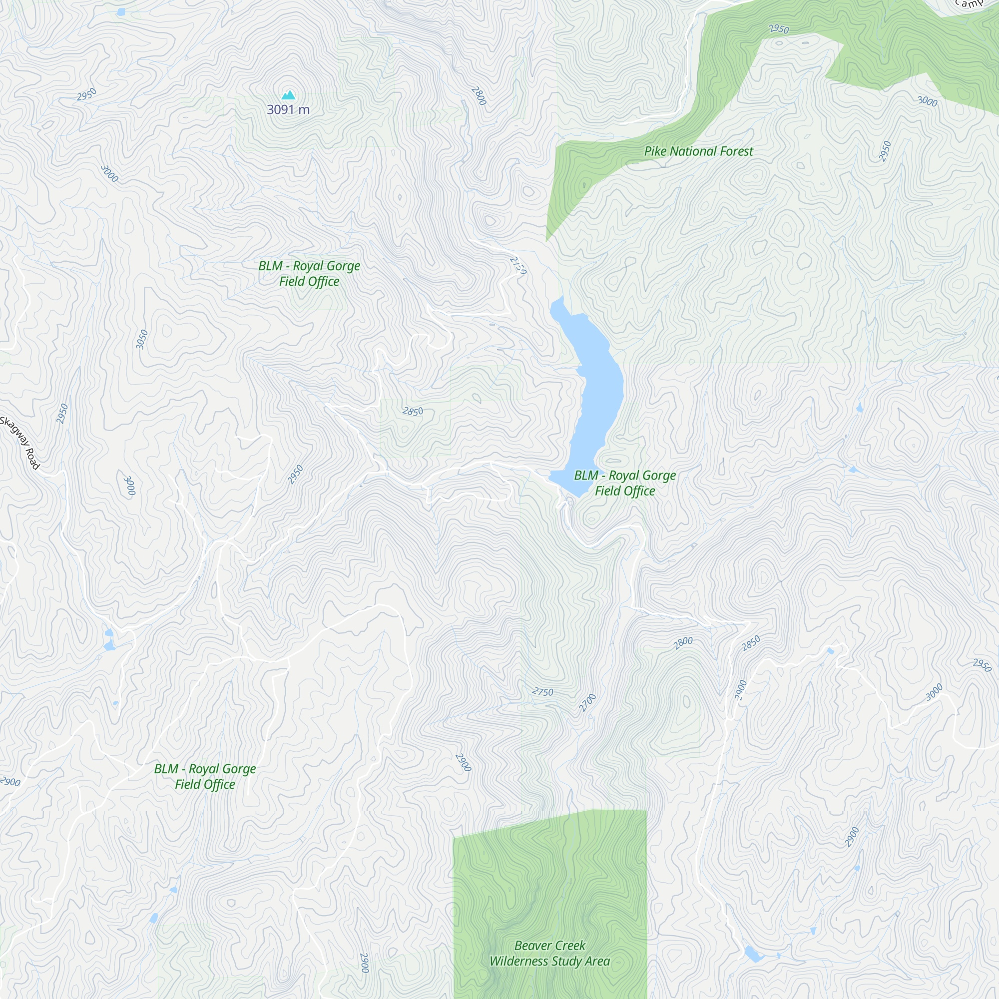 Aspen Lakehouses map