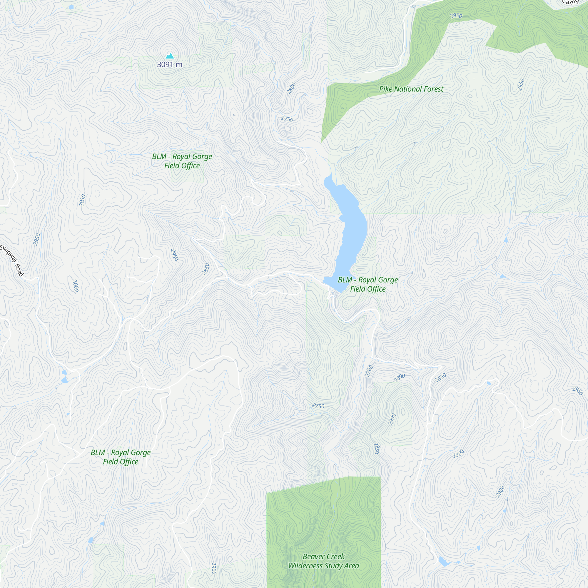 Aspen Lakehouses map