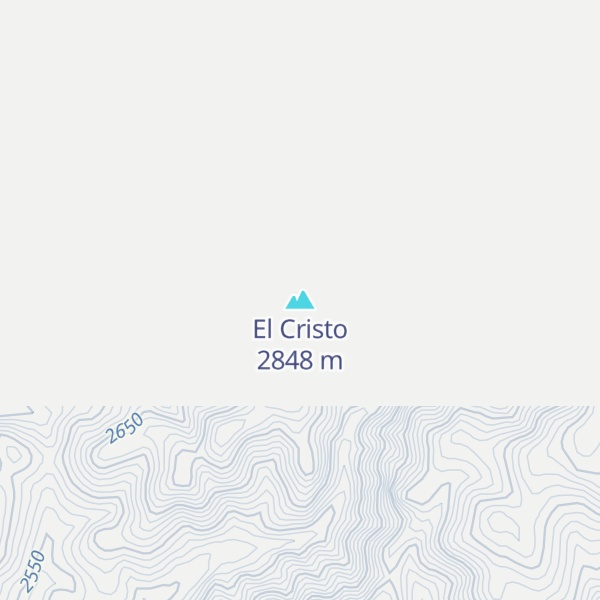 Map of El Cristo