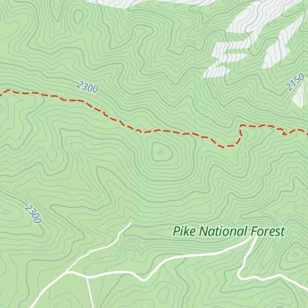 Map of Thomas Hill