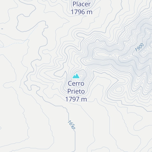 Map of Cerro Prieto