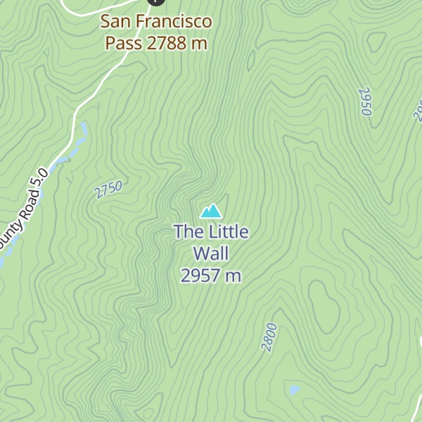 Map of The Little Wall