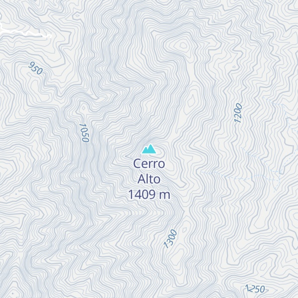 Map of Cerro Alto