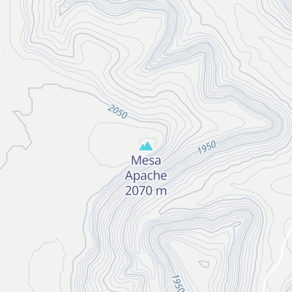 Map of Mesa Apache
