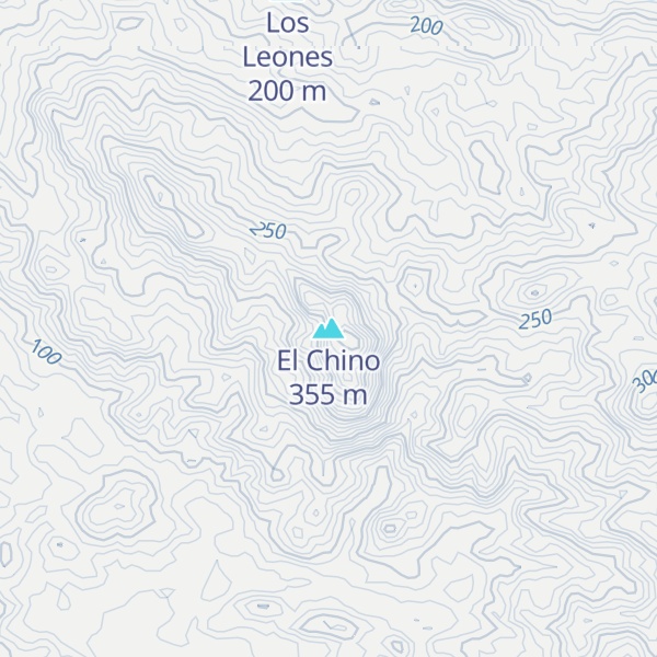 Map of El Chino