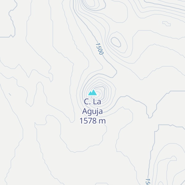 Map of C. La Aguja