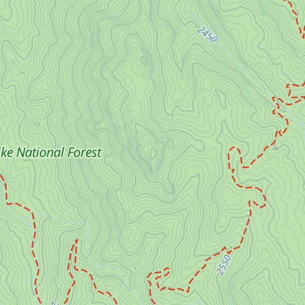 Map of Campbell Mountain