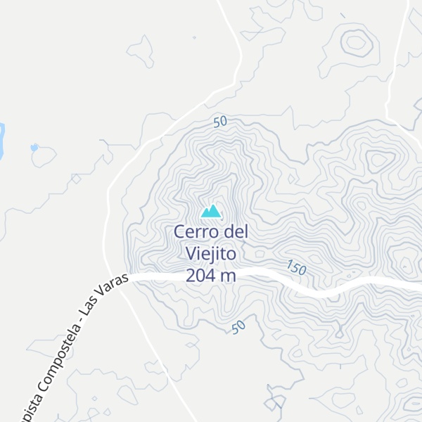 Map of Cerro del Viejito