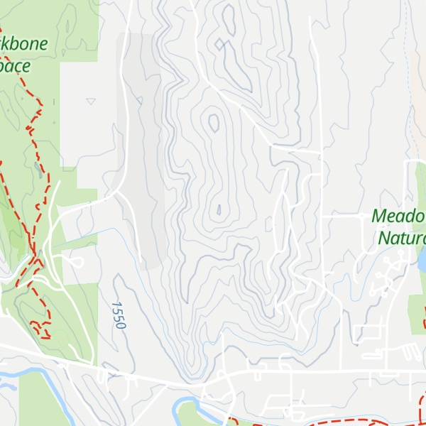 Map of Namaqua Hill