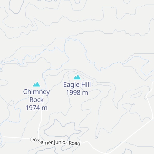 Map of Eagle Hill