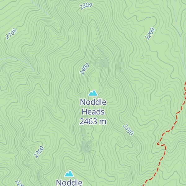 Map of Noddle Heads