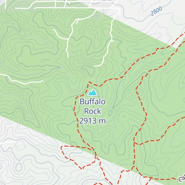 Map of Buffalo Rock