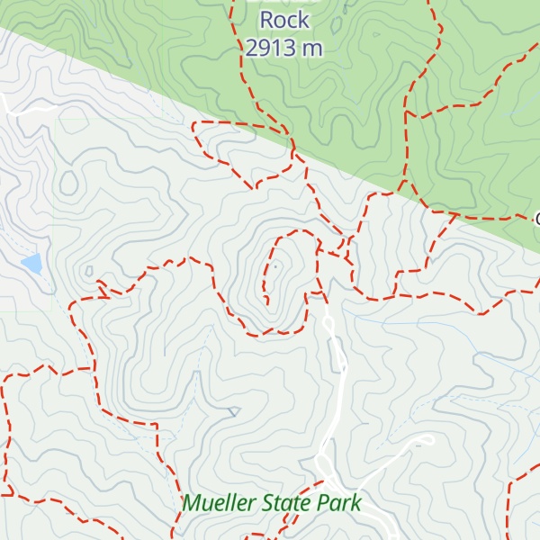 Map of Grouse Mountain