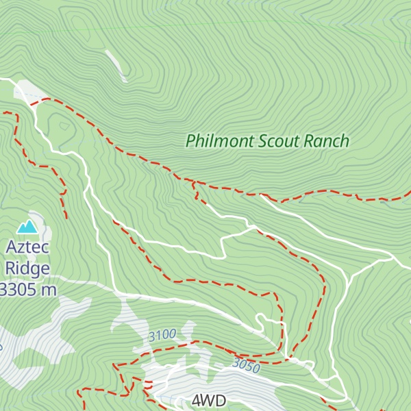 Map of Montezuma