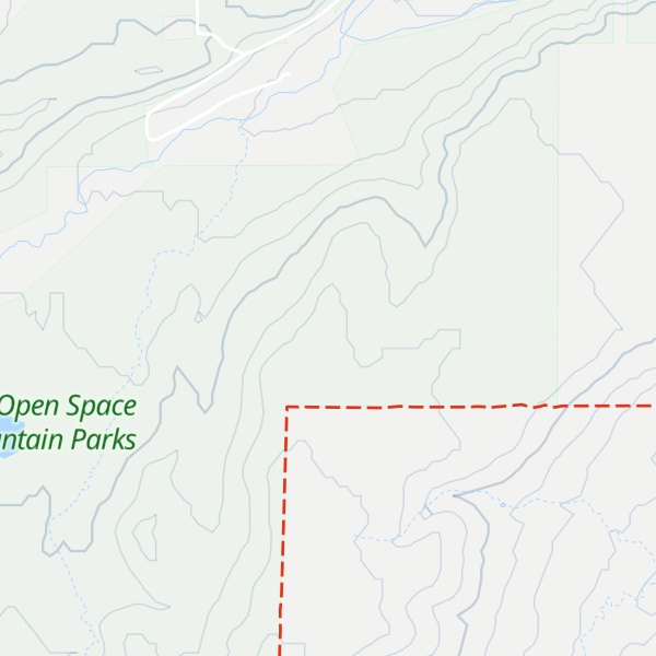 Map of Davidson Mesa